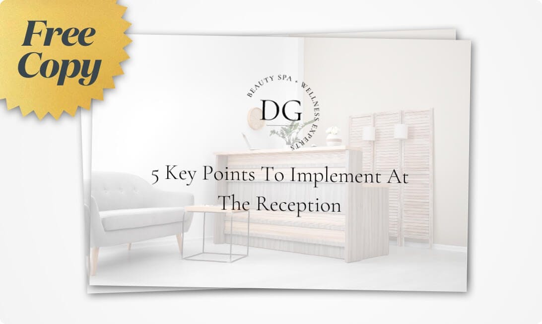 Free ebook: 5x Key Points to Implement at the Reception