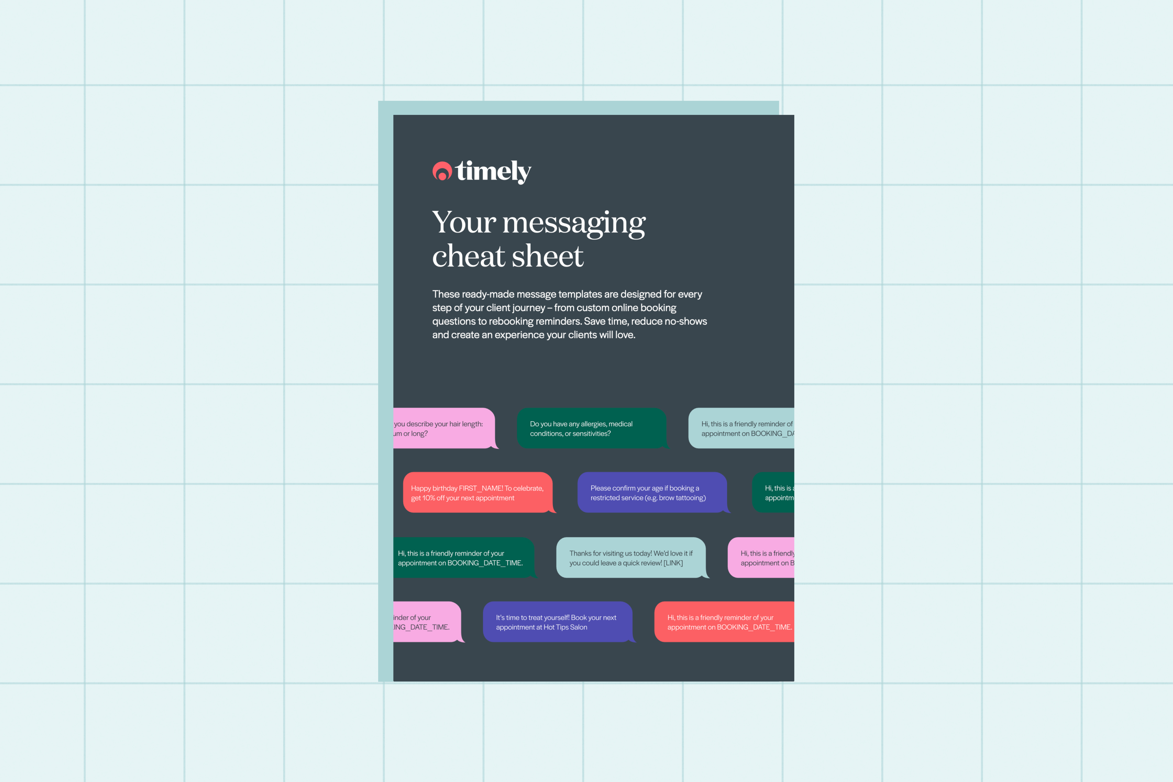 The ultimate cheat sheet for client messages