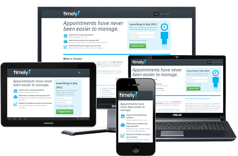 Introducing Timely &#8211; Online appointments