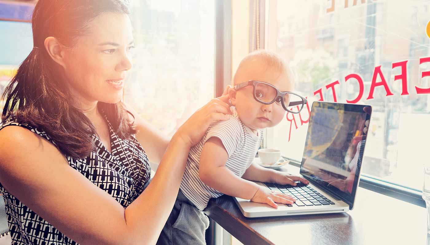Remote working works for mums
