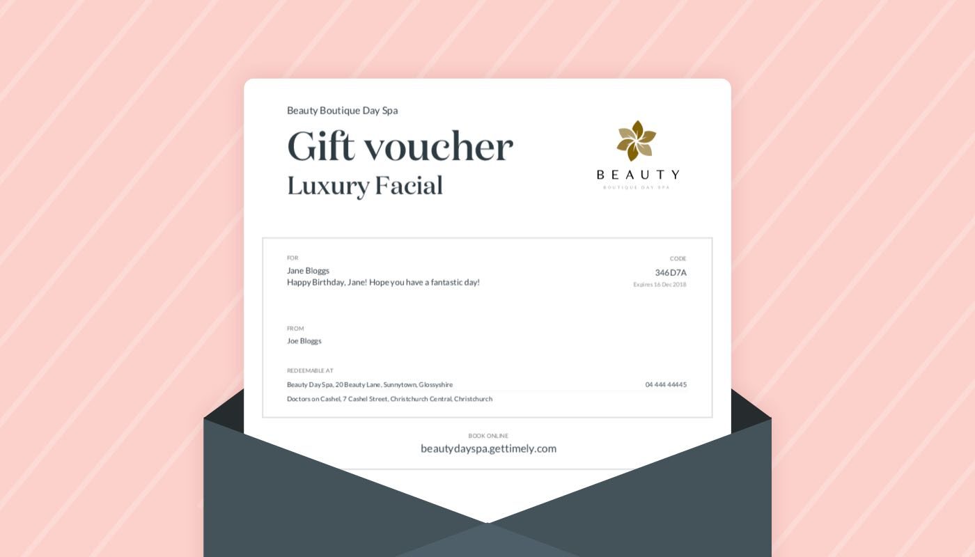 Our Gift Vouchers Have Had a Makeover…Just in Time for the Christmas Rush