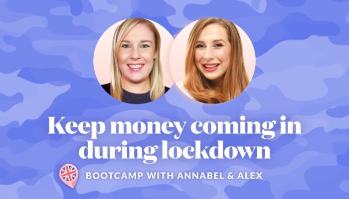Timely Bootcamp: Keep money coming in during lockdown