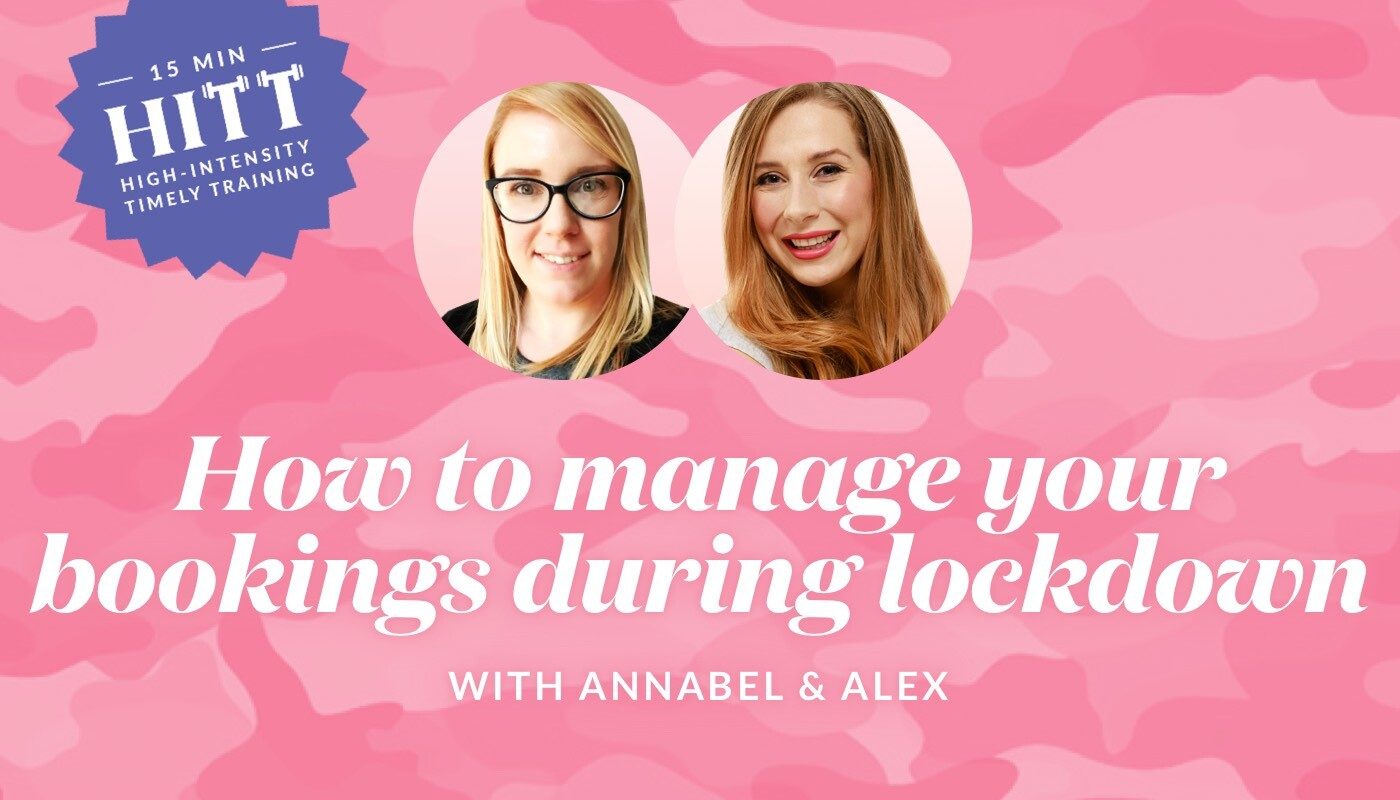 How to manage your bookings during lockdown with Timely