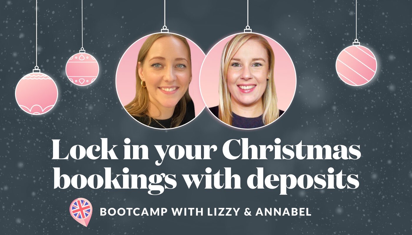 UK Timely HITT: Lock in your Christmas bookings with deposits