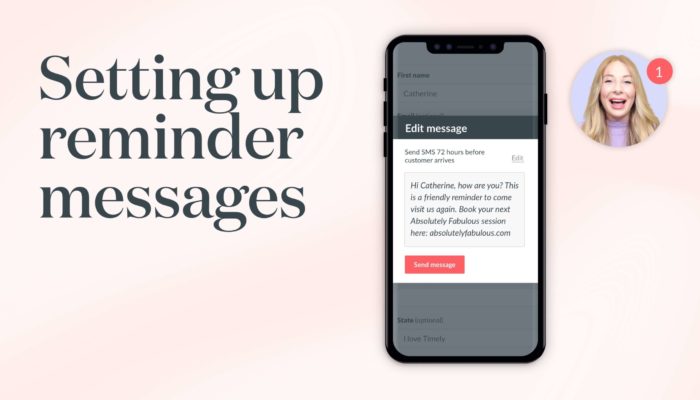 Getting started: Setting up reminder messages