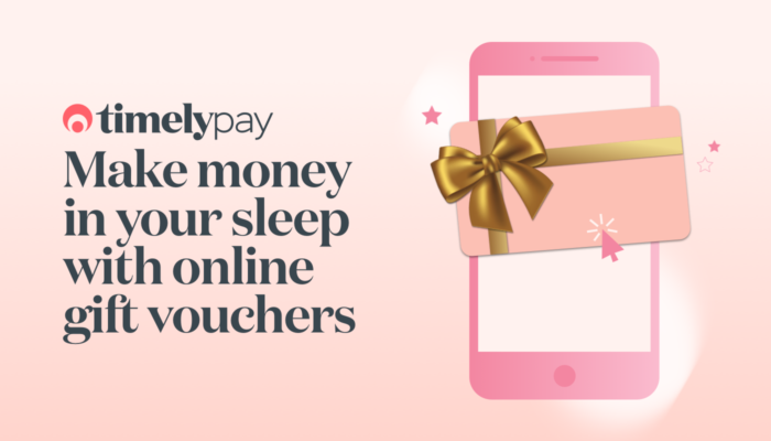 Make money in your sleep with online gift vouchers