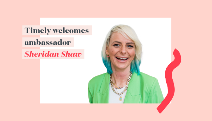 Timely welcomes ambassador Sheridan Shaw