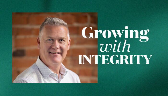 Growing with Integrity